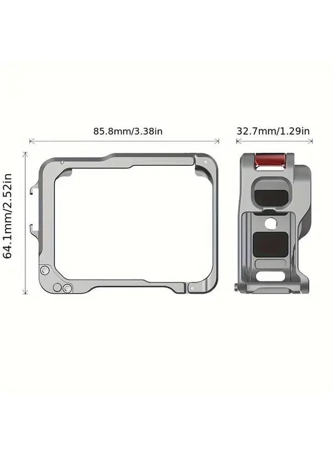 Insta360 Ace Pro Action Camera Metal Protective Case With Mounting Frame - Image 2